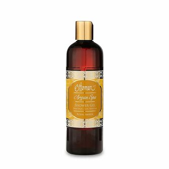 argan spa showergel royal amber