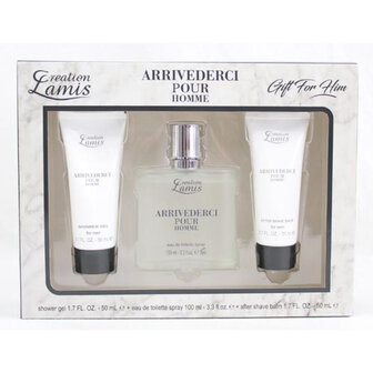 Cadeau geurset Creation Lamis Arrivederci Giftset for him