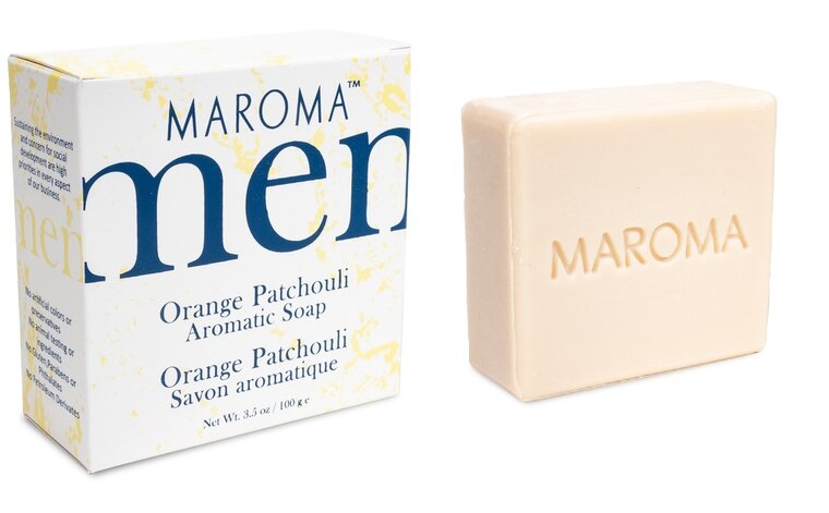 maroma men zeep patchouli orange